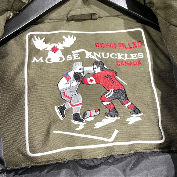 Lejeune Bomber No Fur Ladies Army Shearling - Picture 4 of 6